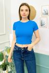 153945 Kisa Kol Kaskorse Crop Tshirt